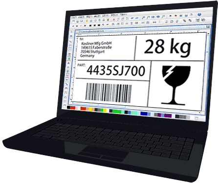 條碼打印軟件設計圖片